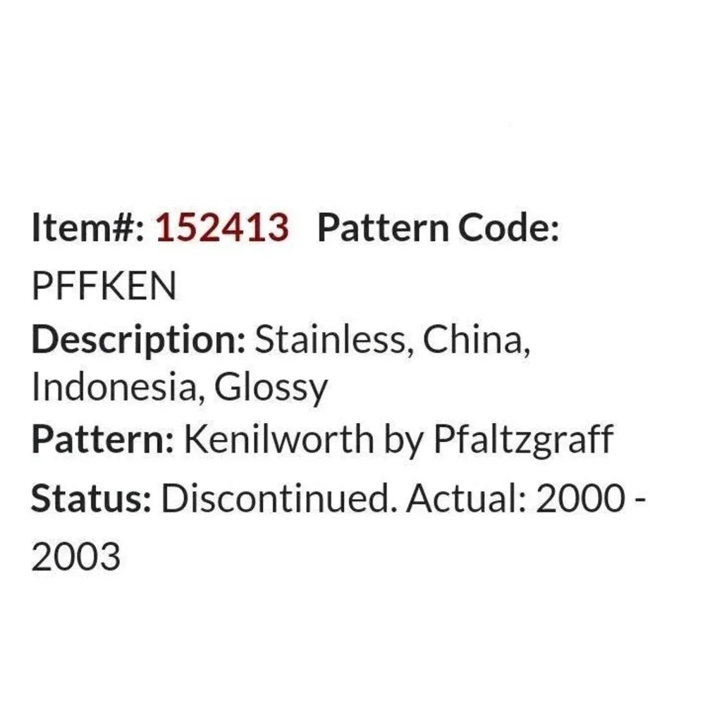 Pfaltzgraff this kenilworth