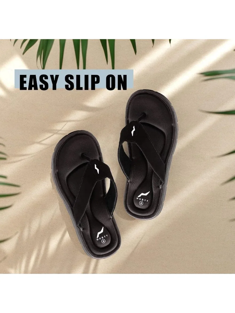 Men's Olive Green Memory Foam Foot Bed Comfort Casual Sandal Slip On Shoes