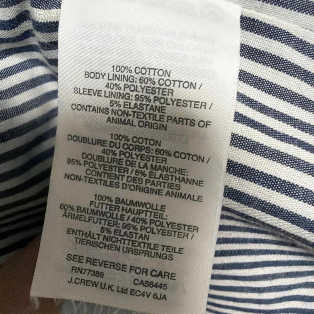 J. Crew Factory crew trench