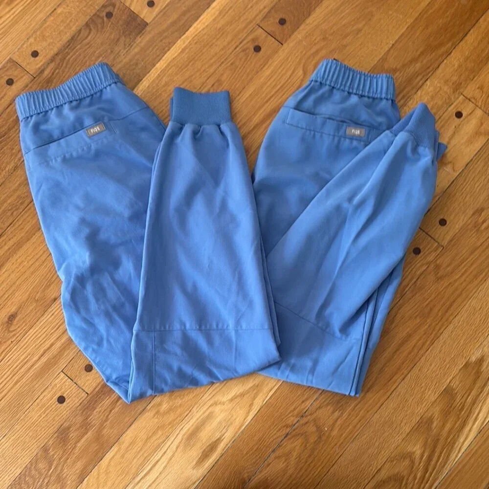 Figs Technical Tansen Jogger Scrub Pants Men M Set of 2 Ciel Blue MXXSW2004