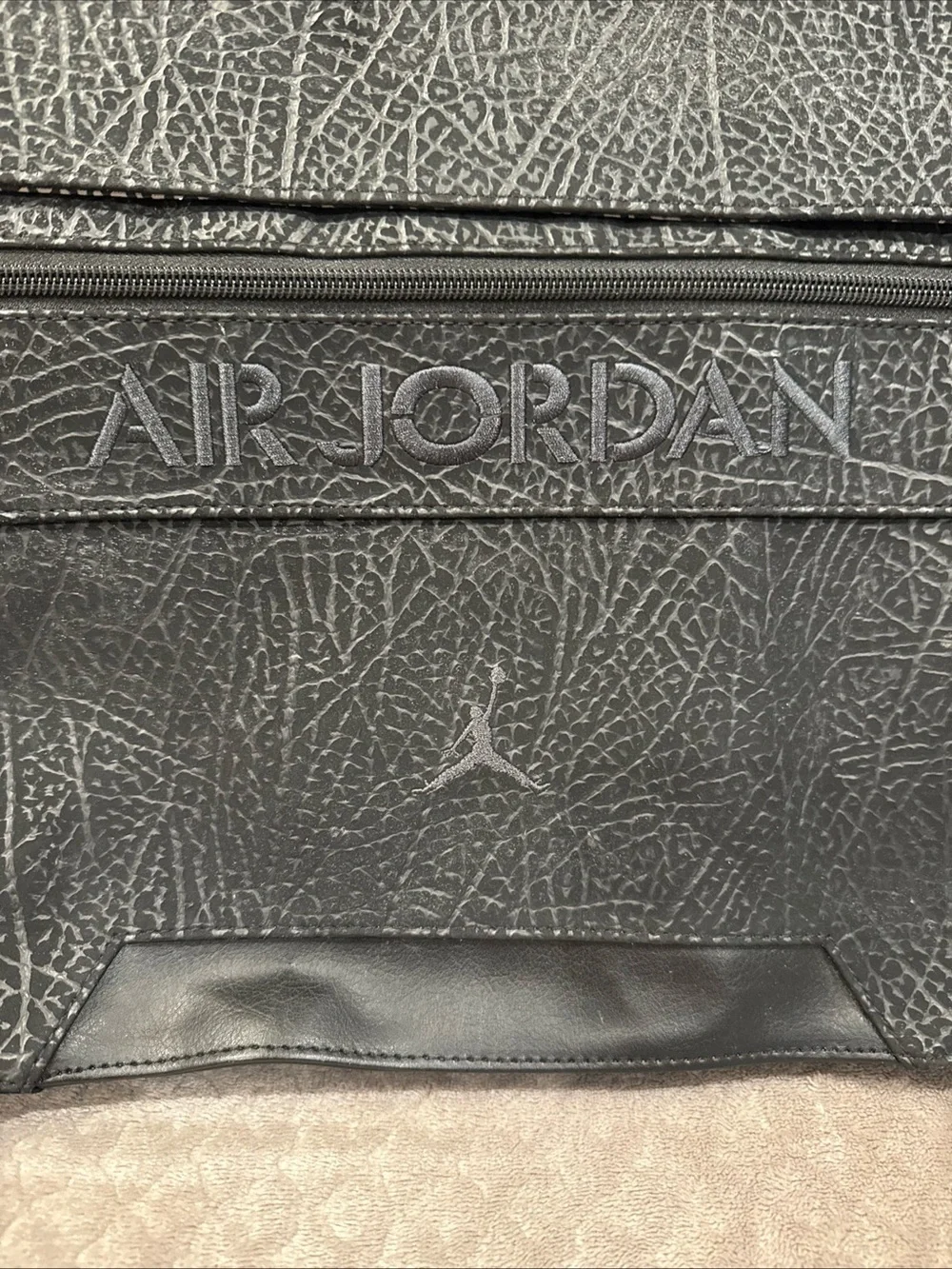Jordan Elephant Print Black/Black Laptop Case/Brief Case - 437368 010