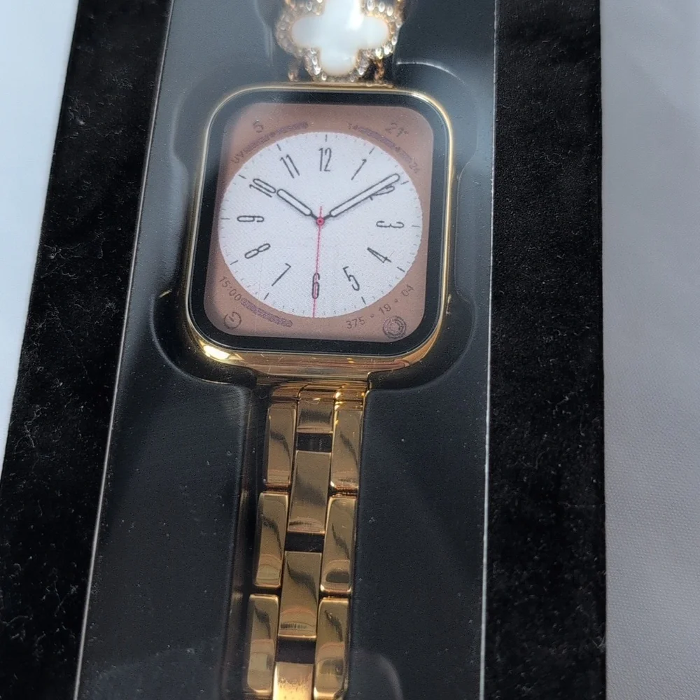 BCBG gold tone