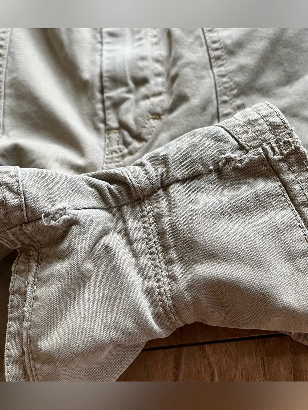 Vintage 80s Patagonia Stand Up canvas hiking shorts