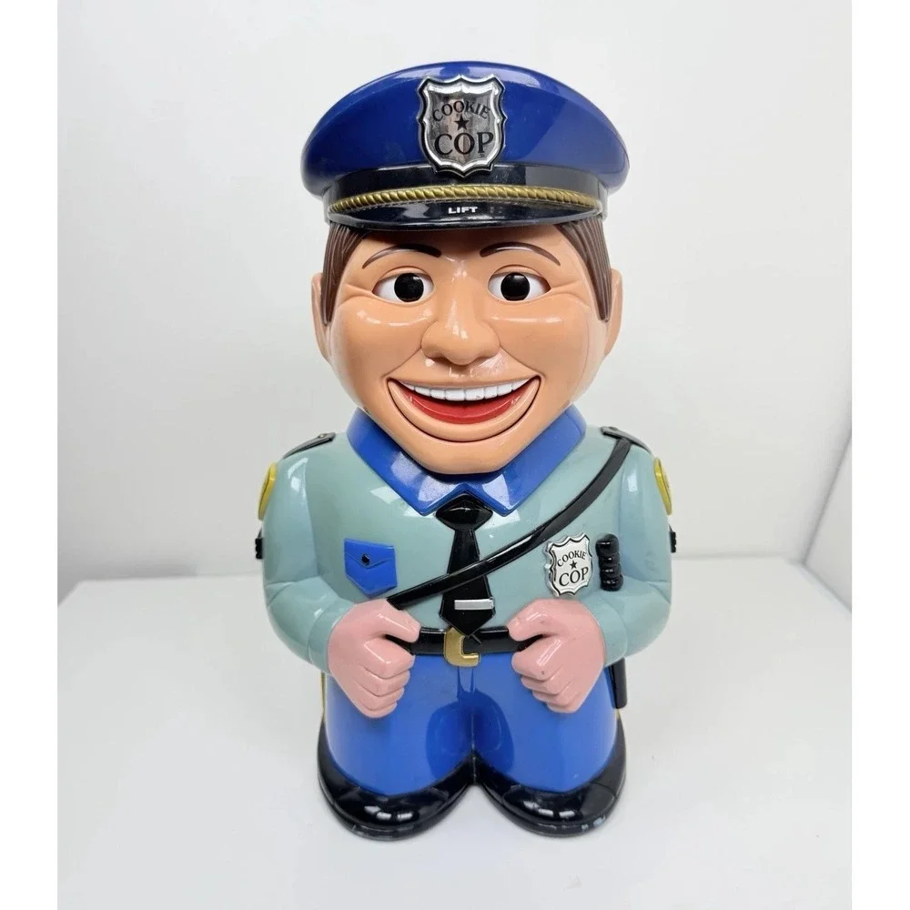 FUN-Damental The Original Cookie Cop Cookie Jar Non Working Vintage