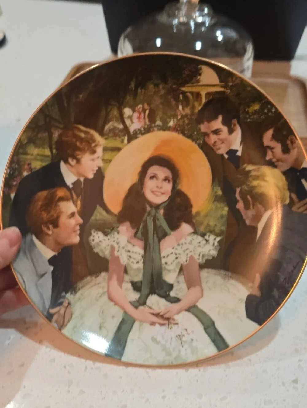 WS George round collector