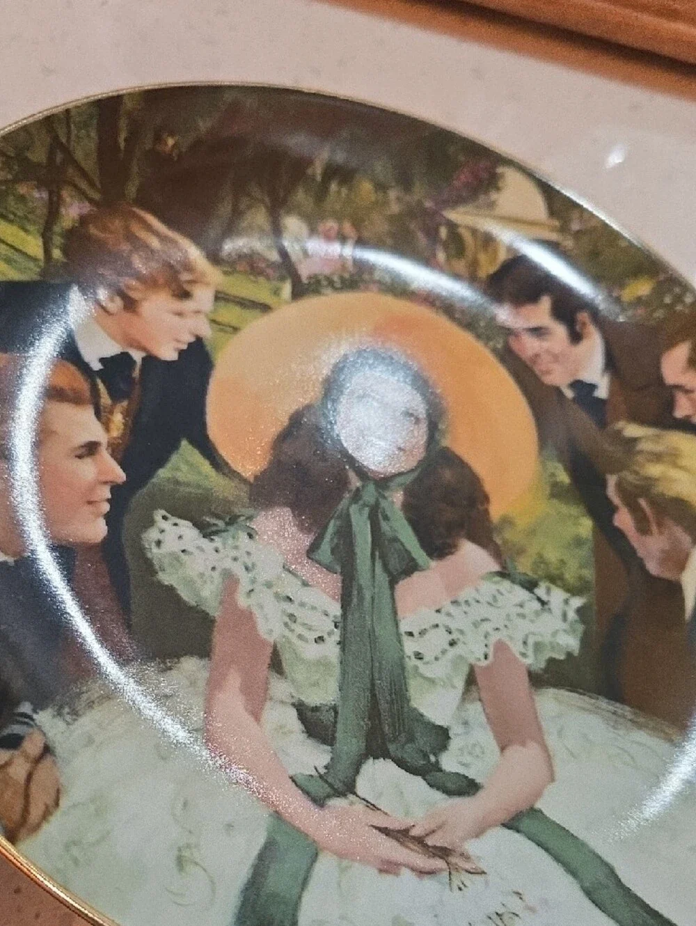 WS George round collector