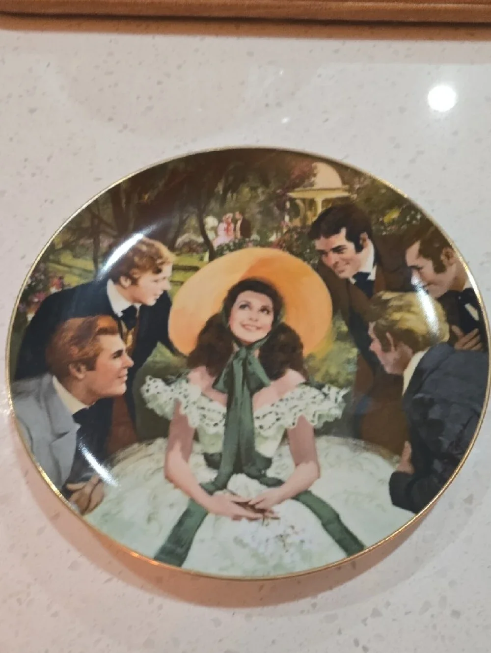 WS George round collector