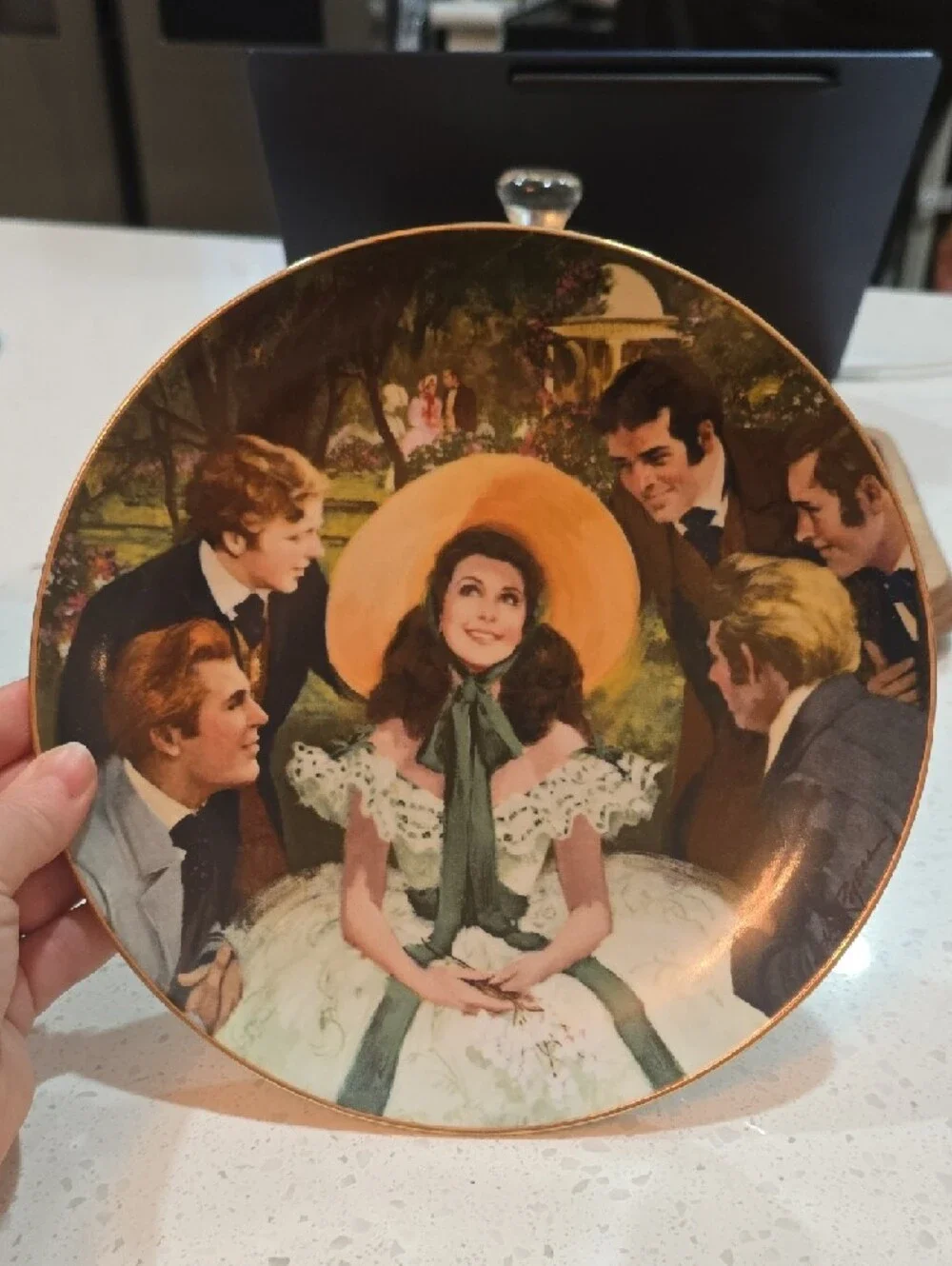 WS George round collector