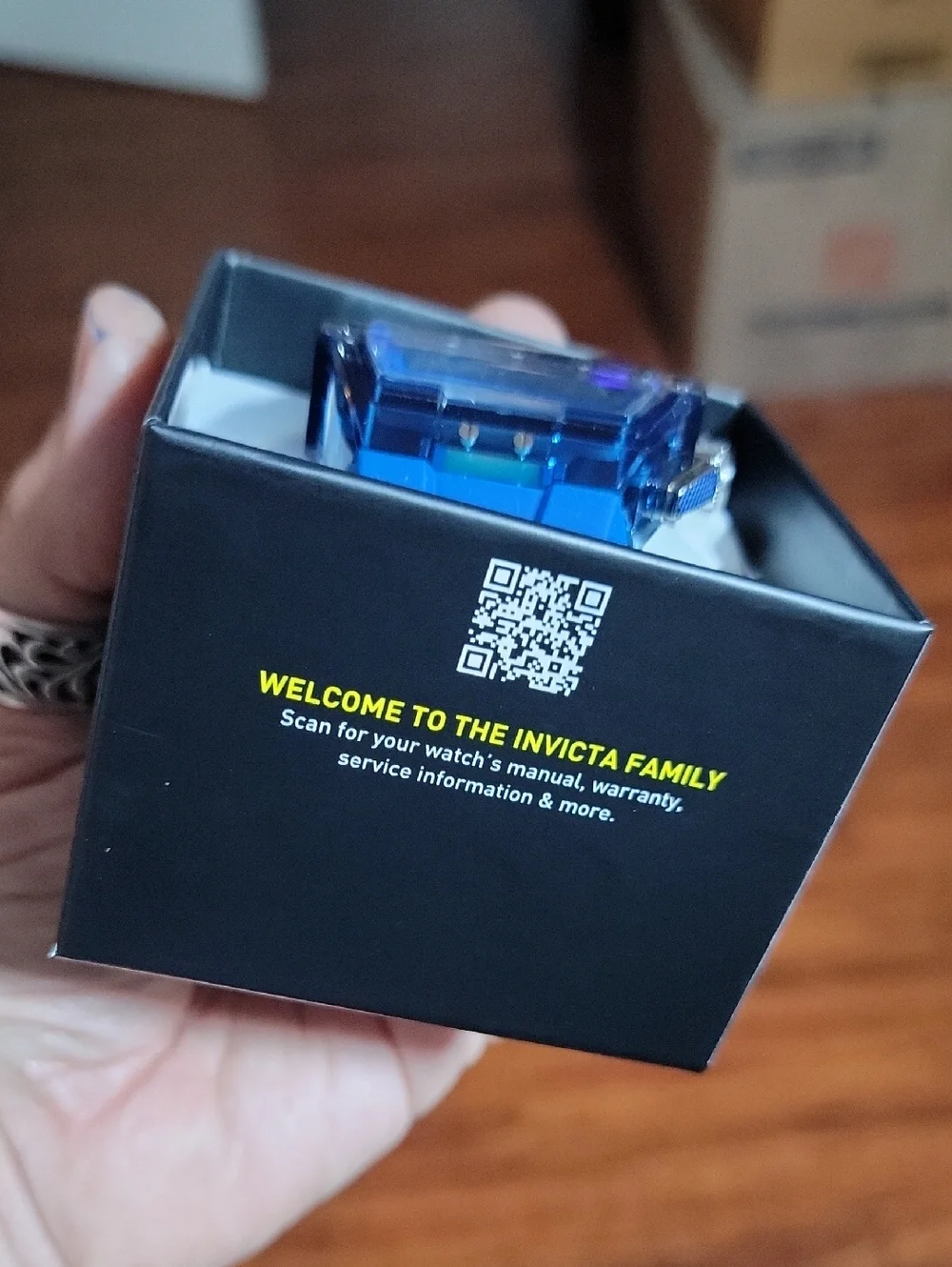 Invicta bold blue