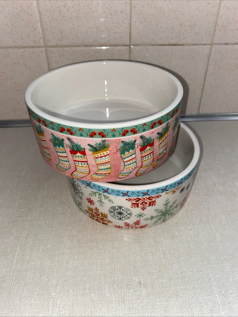 Fitz and Floyd holiday no glaze