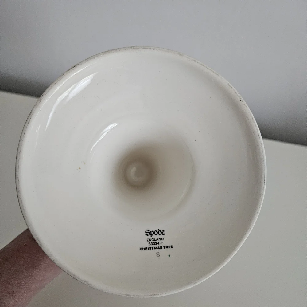 Spode residue hand