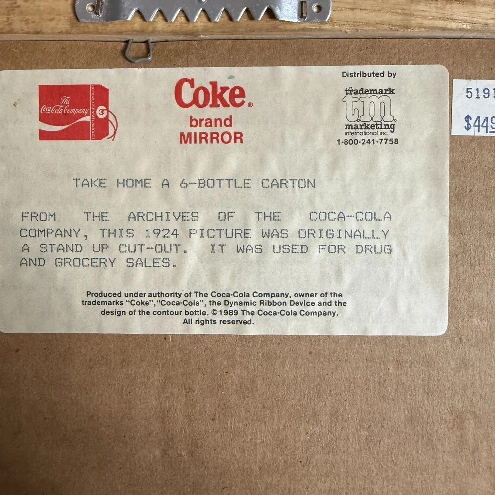 Coca Cola one frame