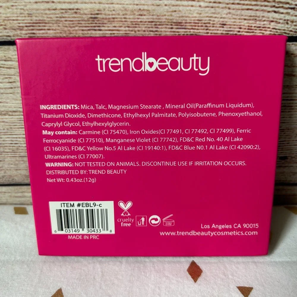 Trendbeauty Boss Babe Eyeshadow Palette