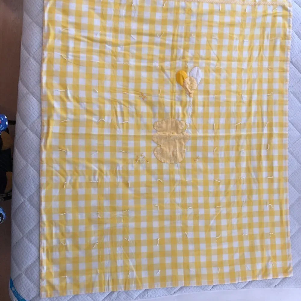 Hand Crafted vintage yellow