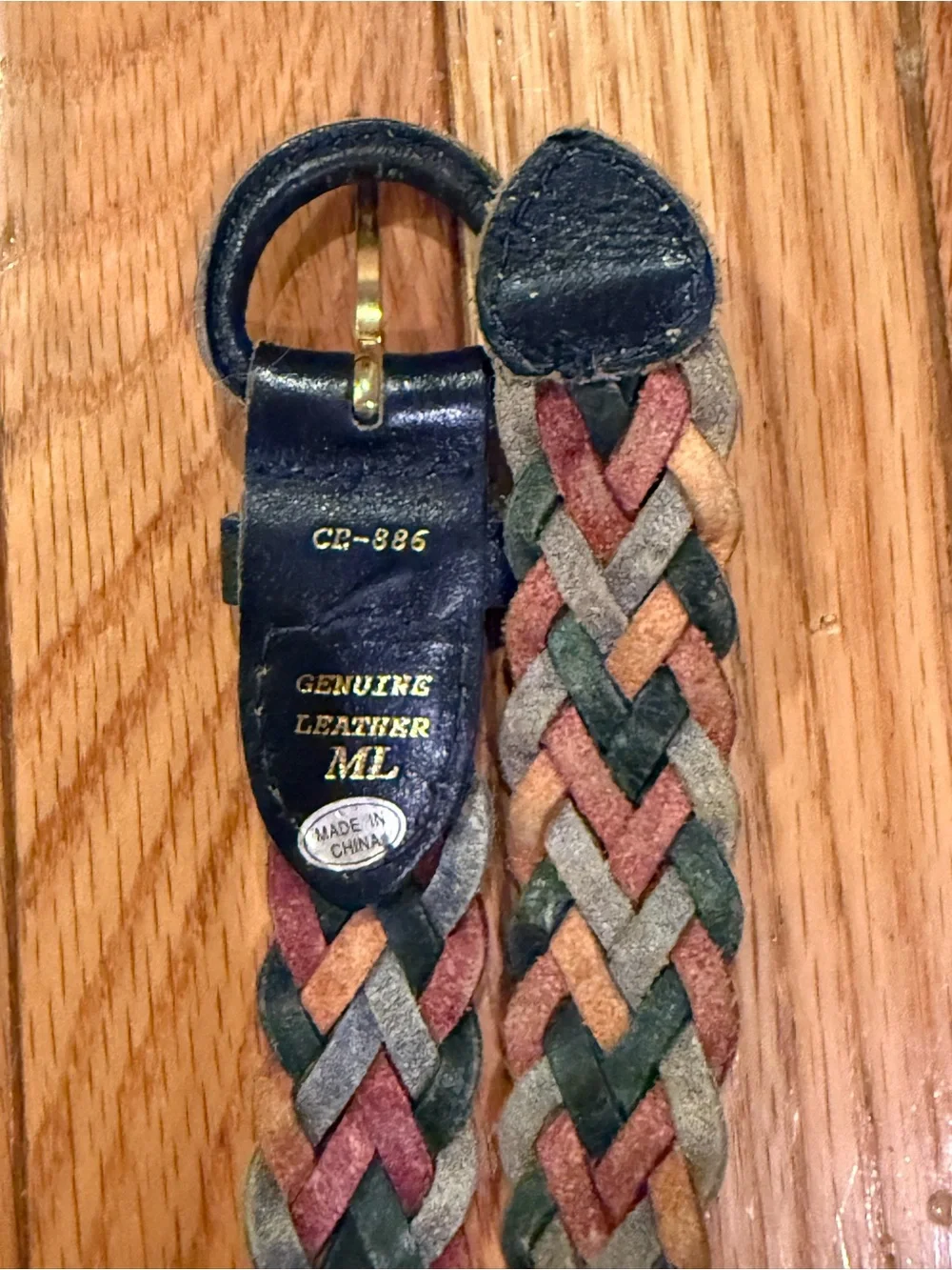 N/A braided leather