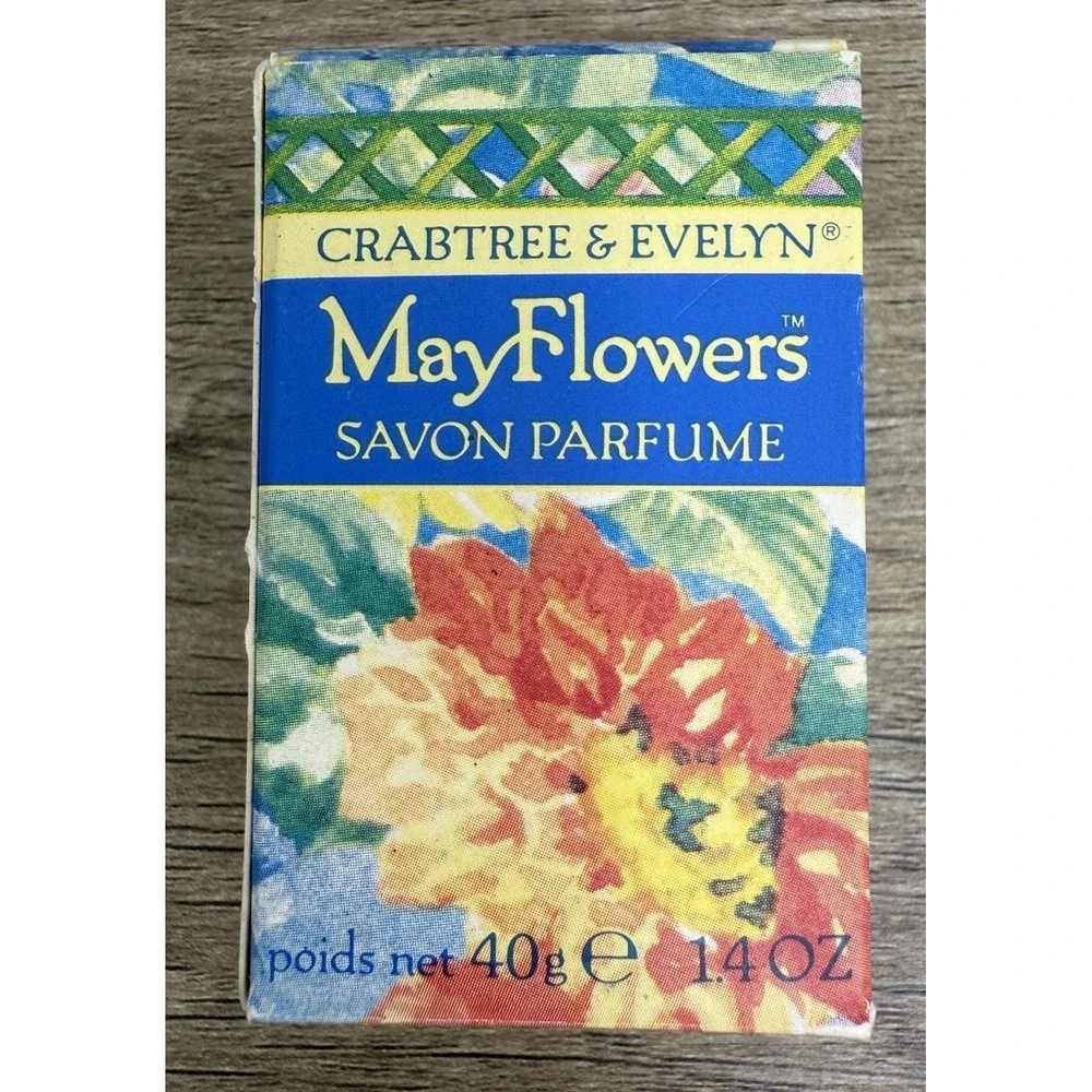 CRABTREE & EVELYN MayFlowers Perfumed Soap, 1.4oz, Discontinued‎