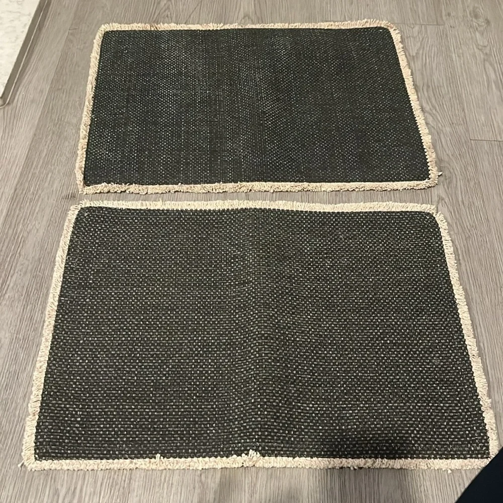 Two Pottery barn place mat.