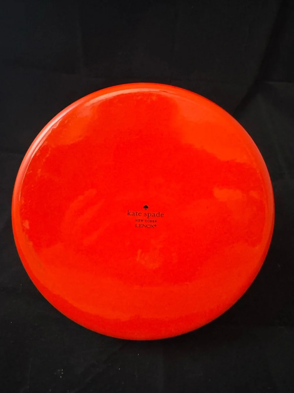 kate spade red enamel