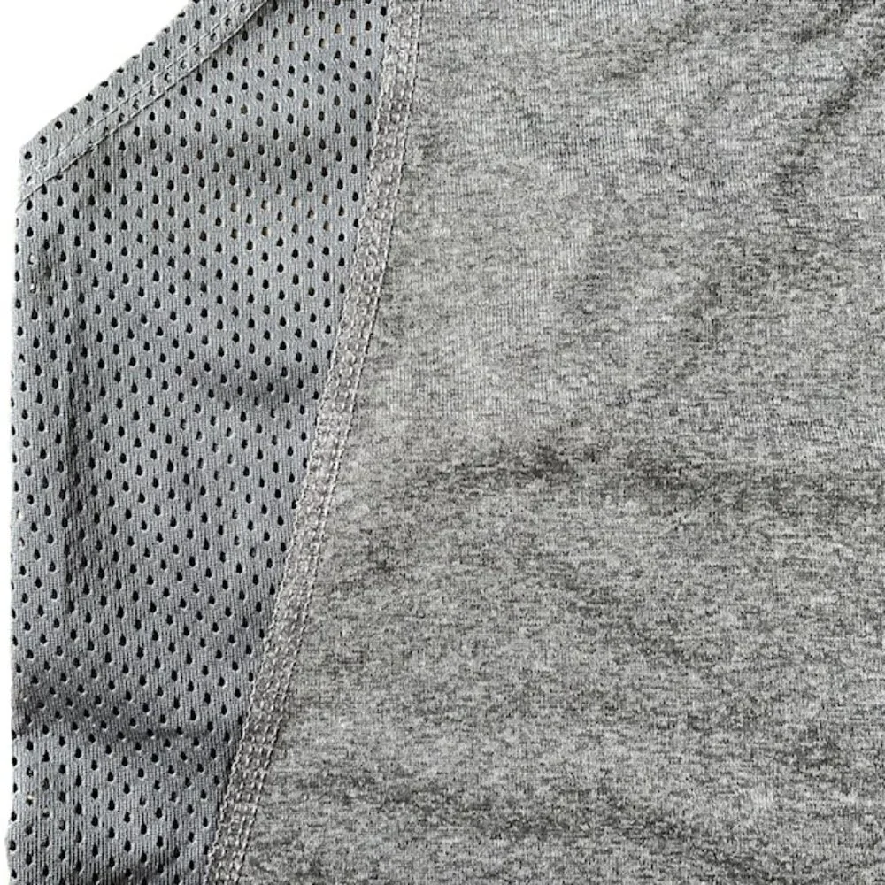 NIKE Dri-Fit 'Just Do It.' Gray Racerback Athletic Tank Top - Size XS
