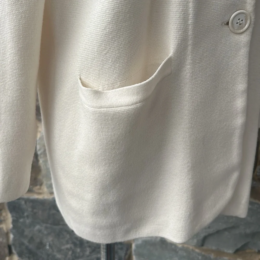 J Crew Cecile relaxed sweater-blazer size Medium