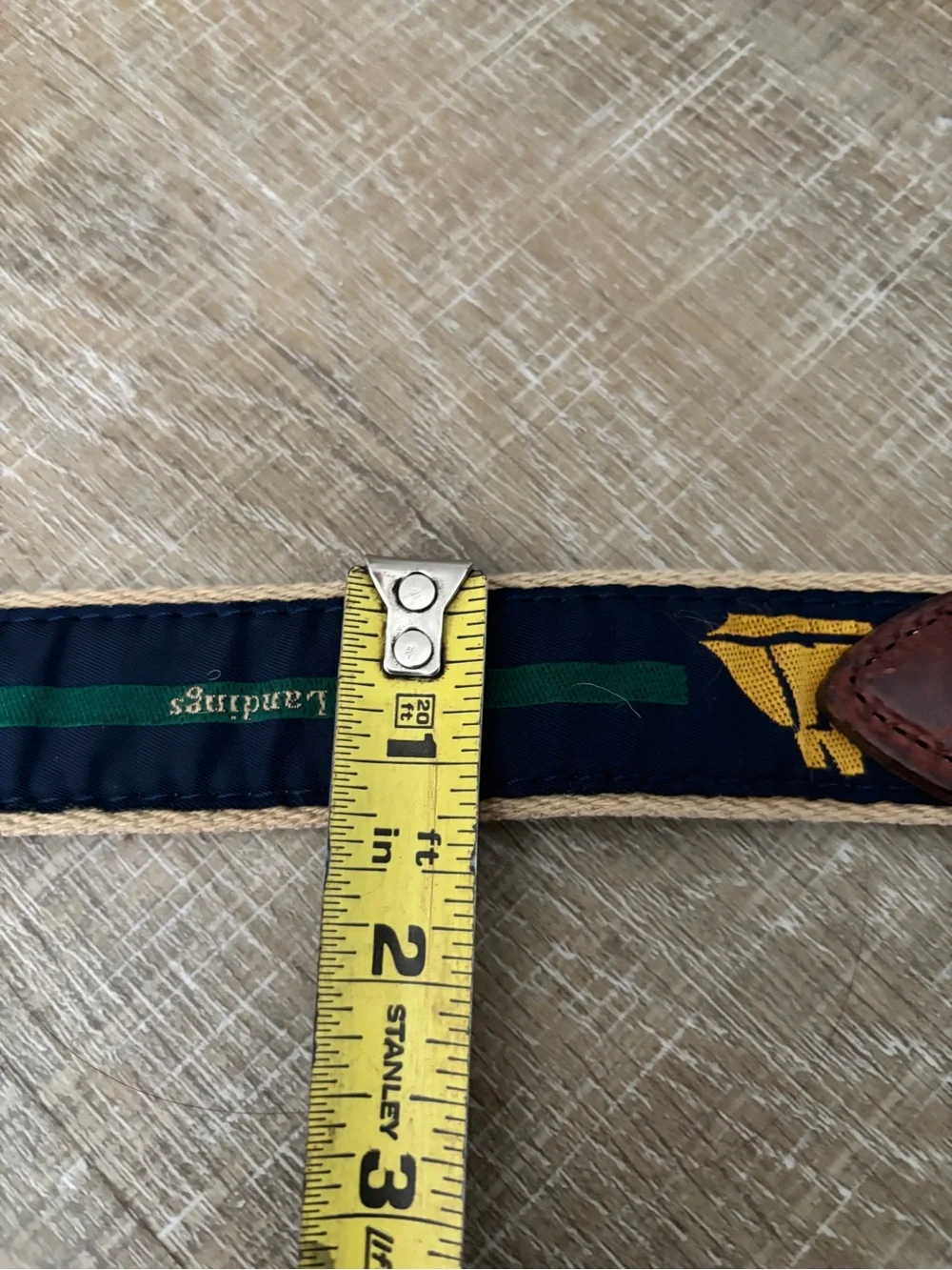 YRI vintage belt