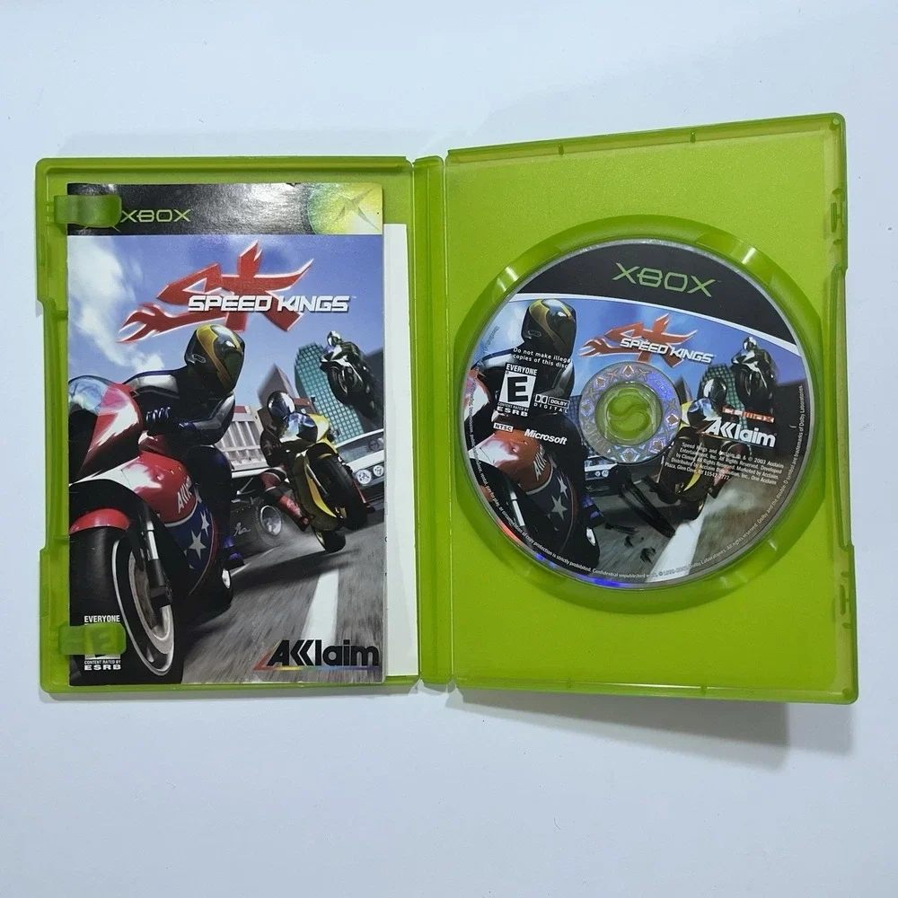 2 Original XBOX Games Speed Kings & Amped 2 Both Complete CIB