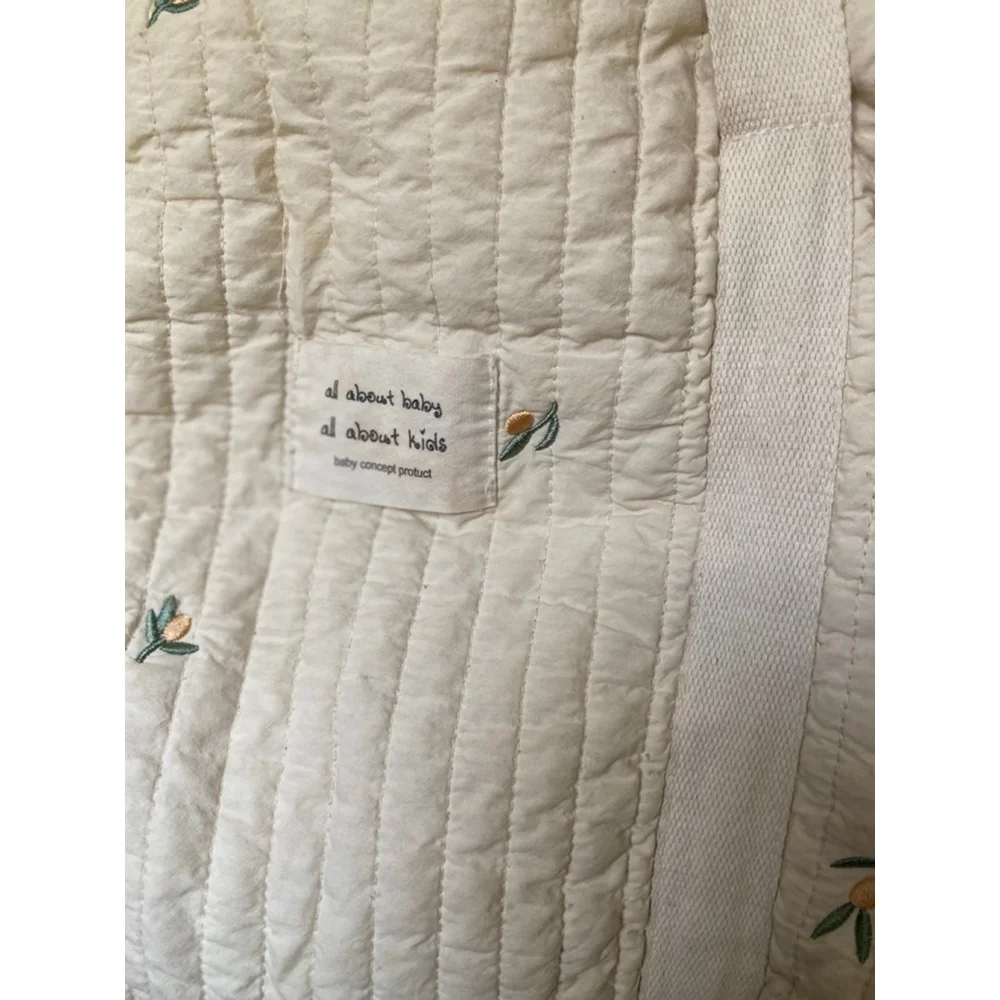 quilted embroidered