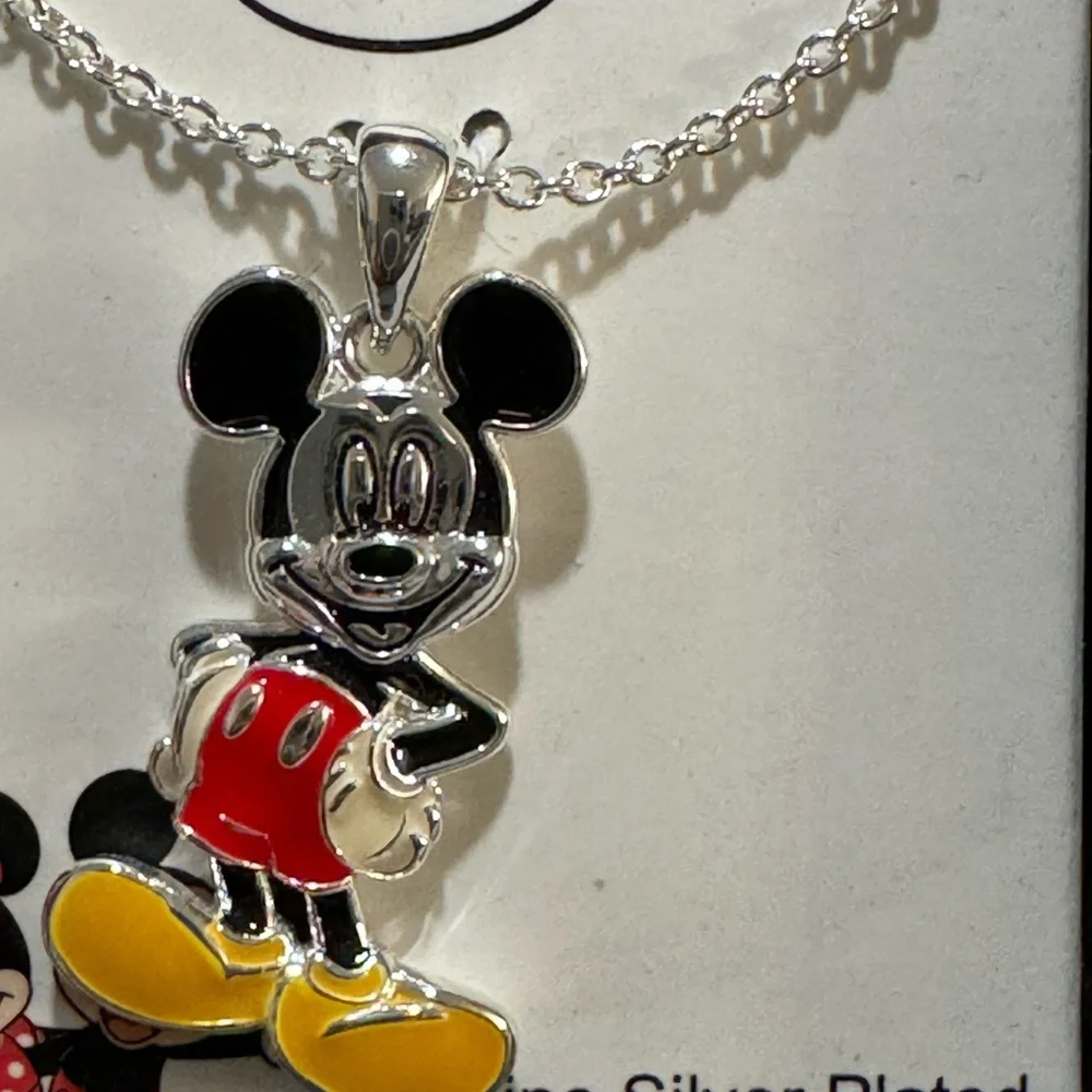Disney necklace mickey