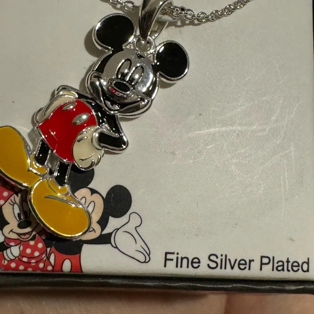 Disney necklace mickey