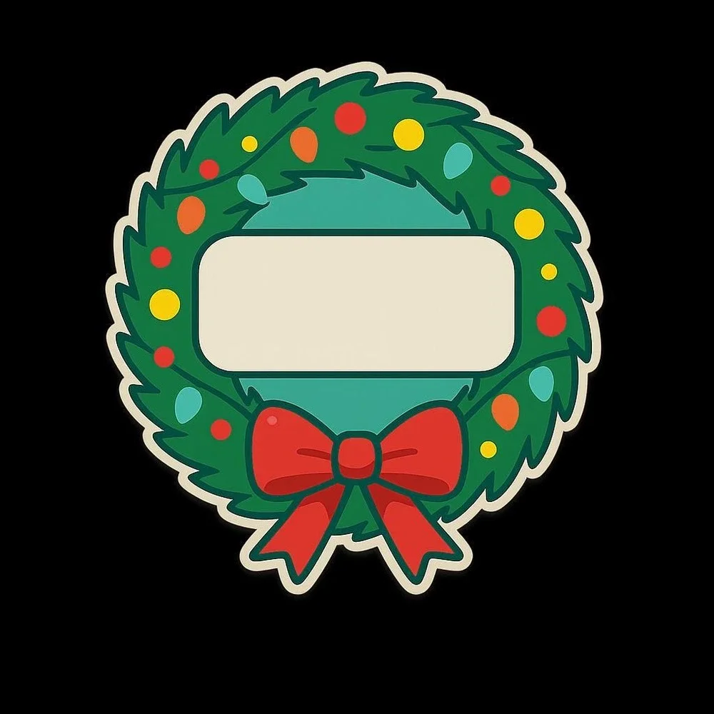 The Unbranded Brand choice personalized wreath