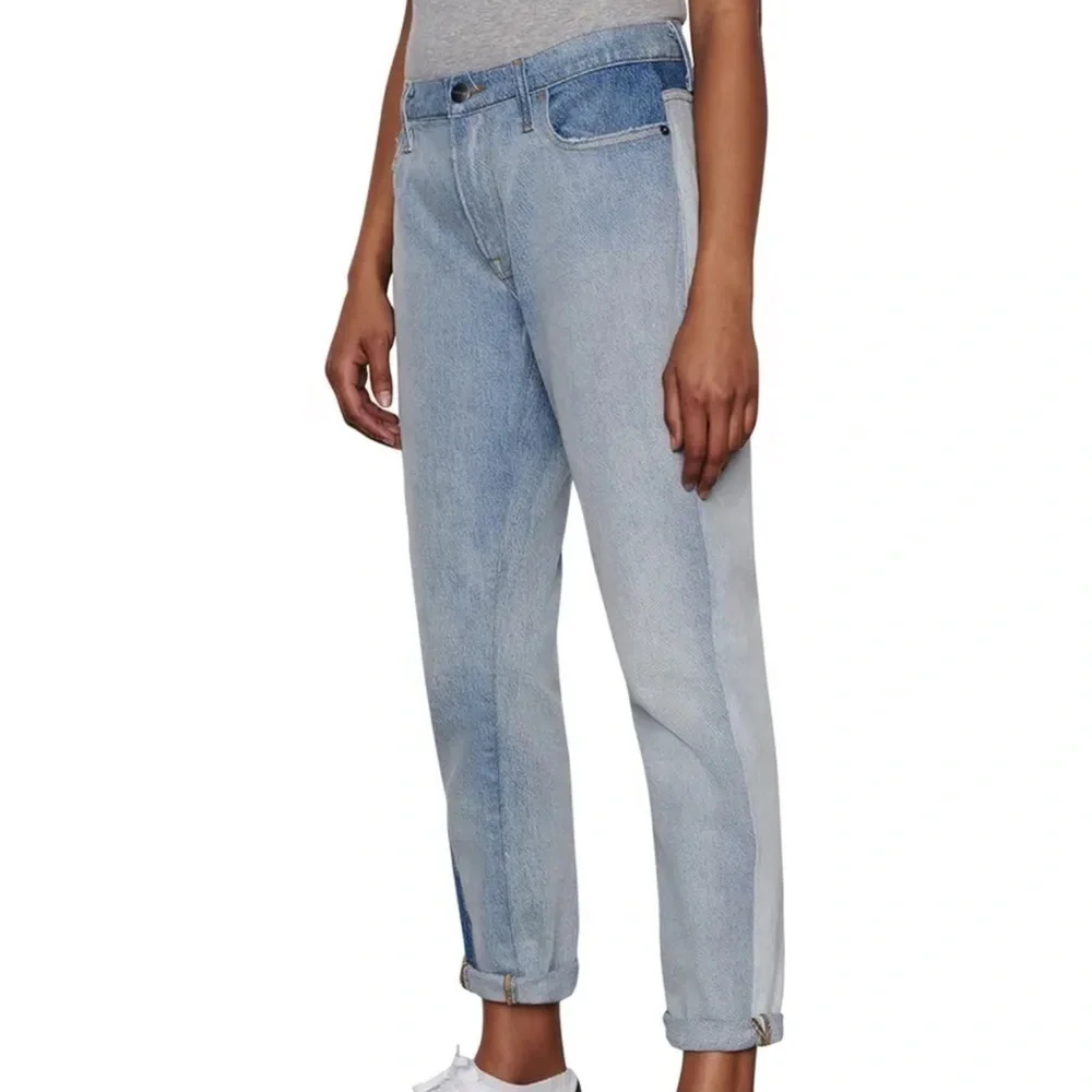 Frame Le Garçon mid-rise Straight Fit Jeans Dinsmore M