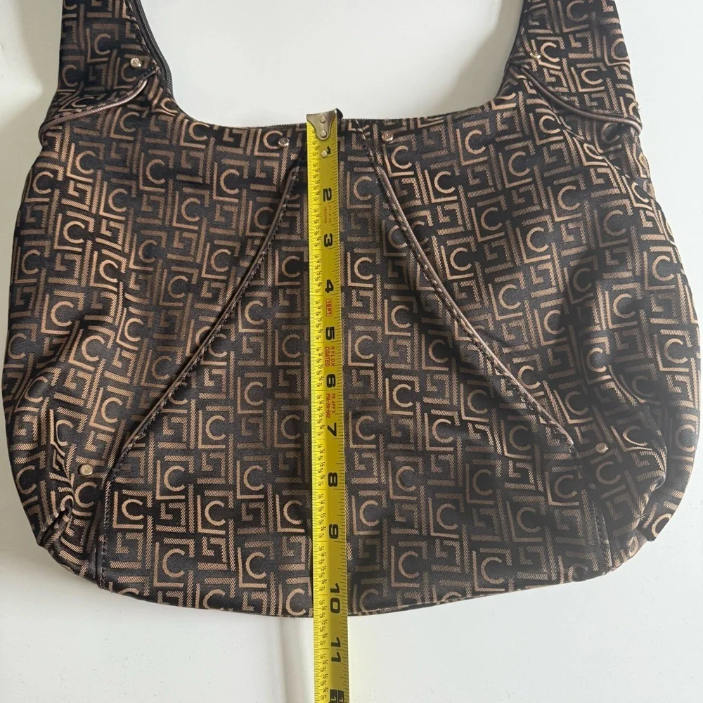 Liz Claiborne Monogram Handbag - Brown