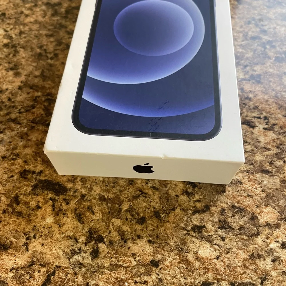 Sleek Smartphone‎ with Black empty box