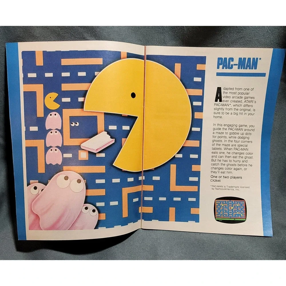Vintage 1981‎ Atari Activision Catalogs Video Game
