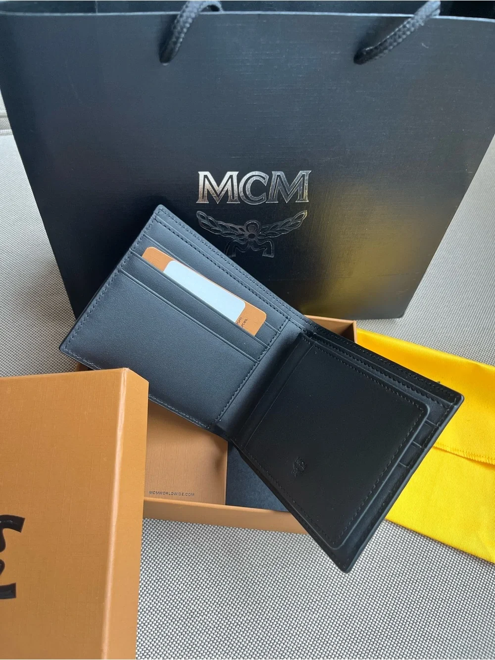 MCM premium leather