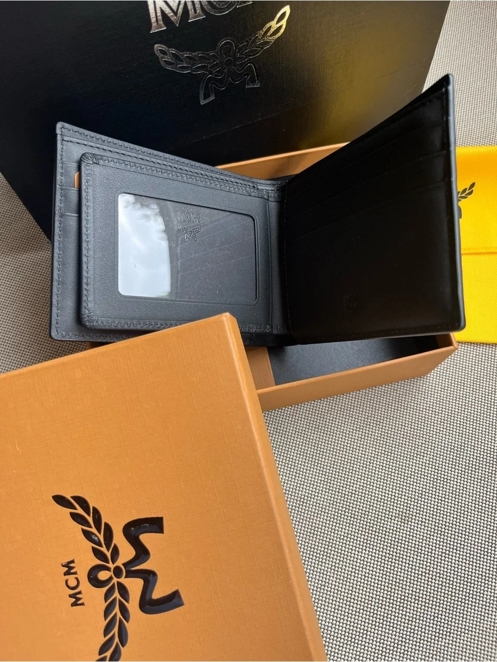 MCM premium leather