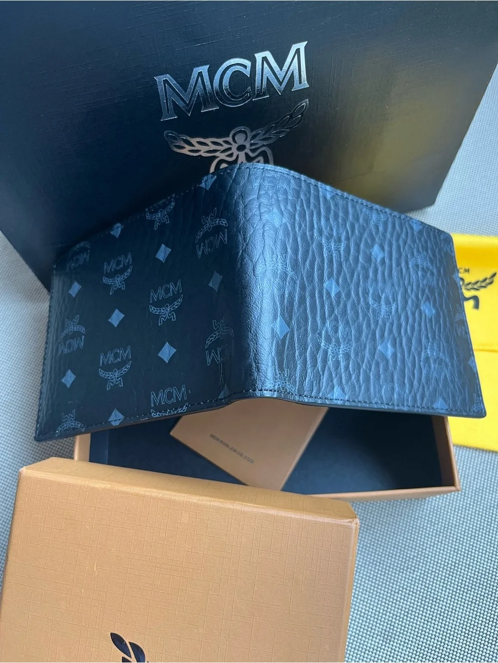 MCM premium leather