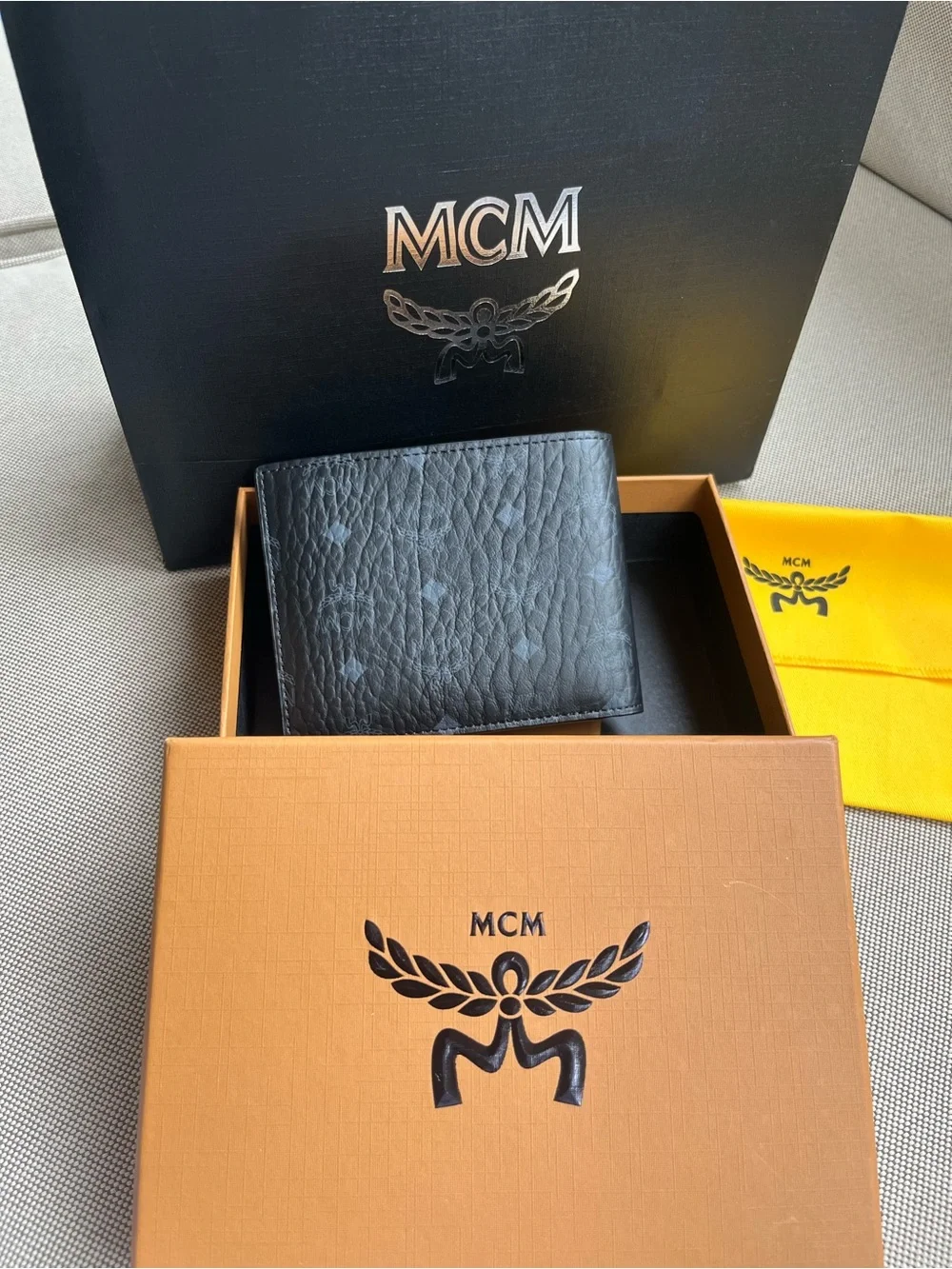 MCM premium leather
