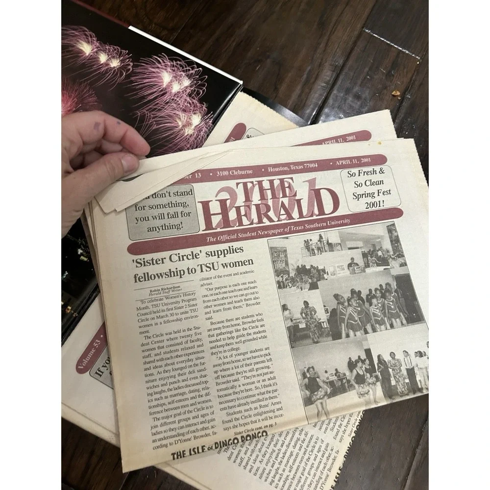 N/A opened yearbook