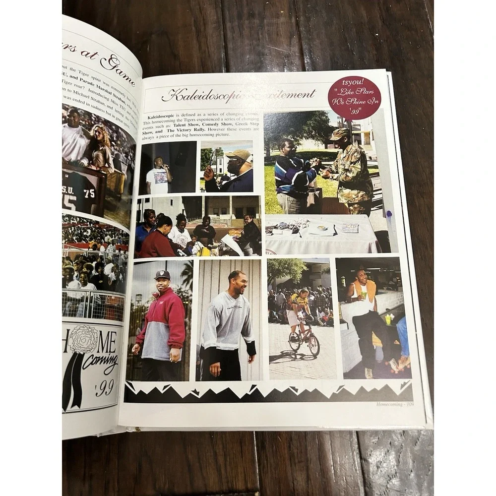 N/A opened yearbook