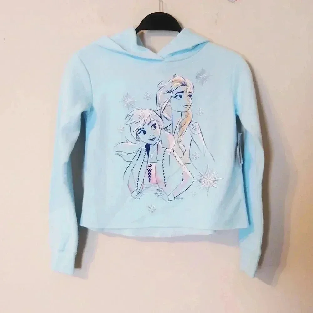 Justice Active‎ Blue Frozen Hoodie NWT
