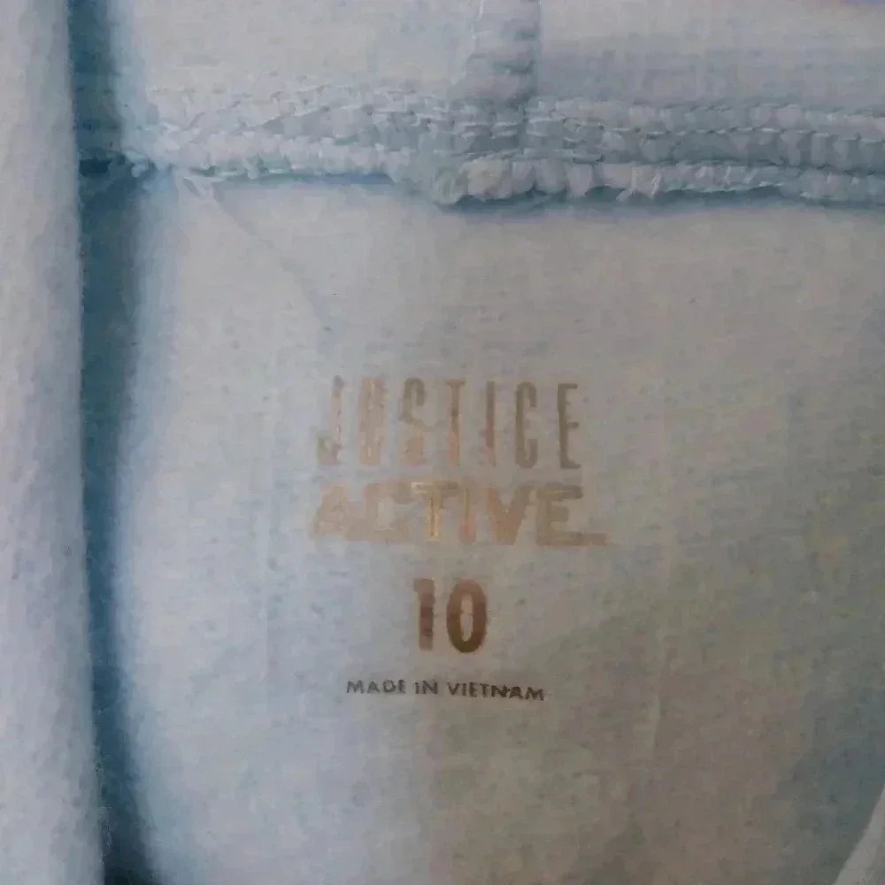 Justice size hoodie blue