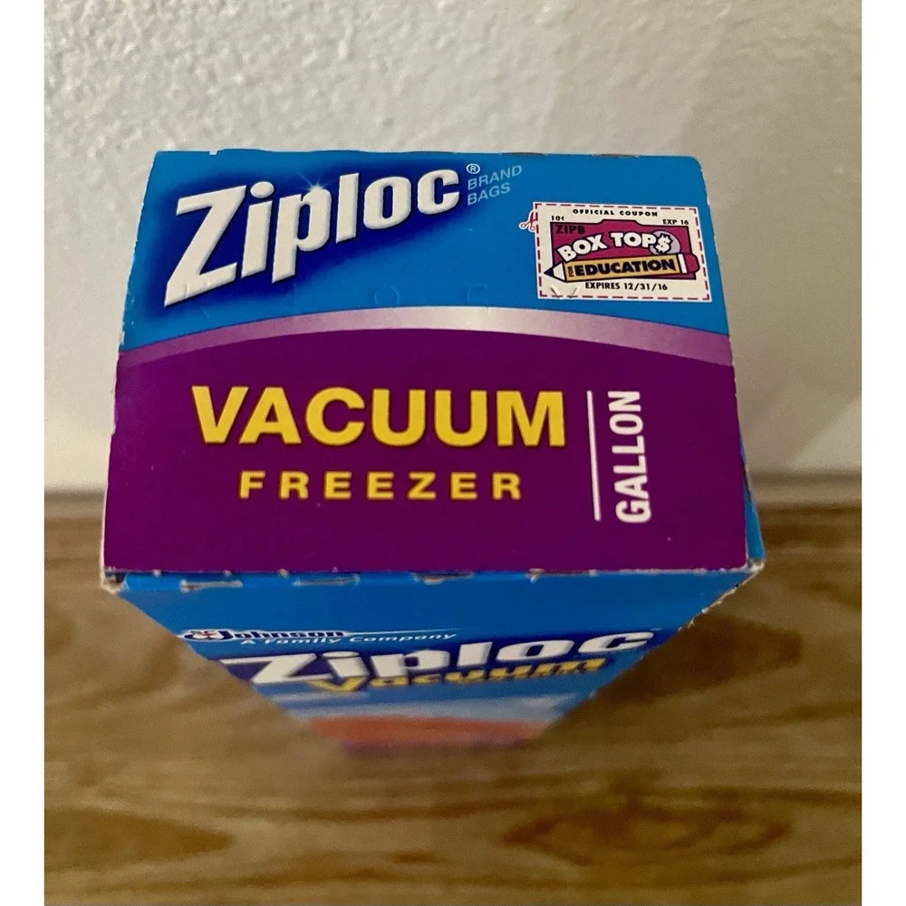 Ziploc refills sealed
