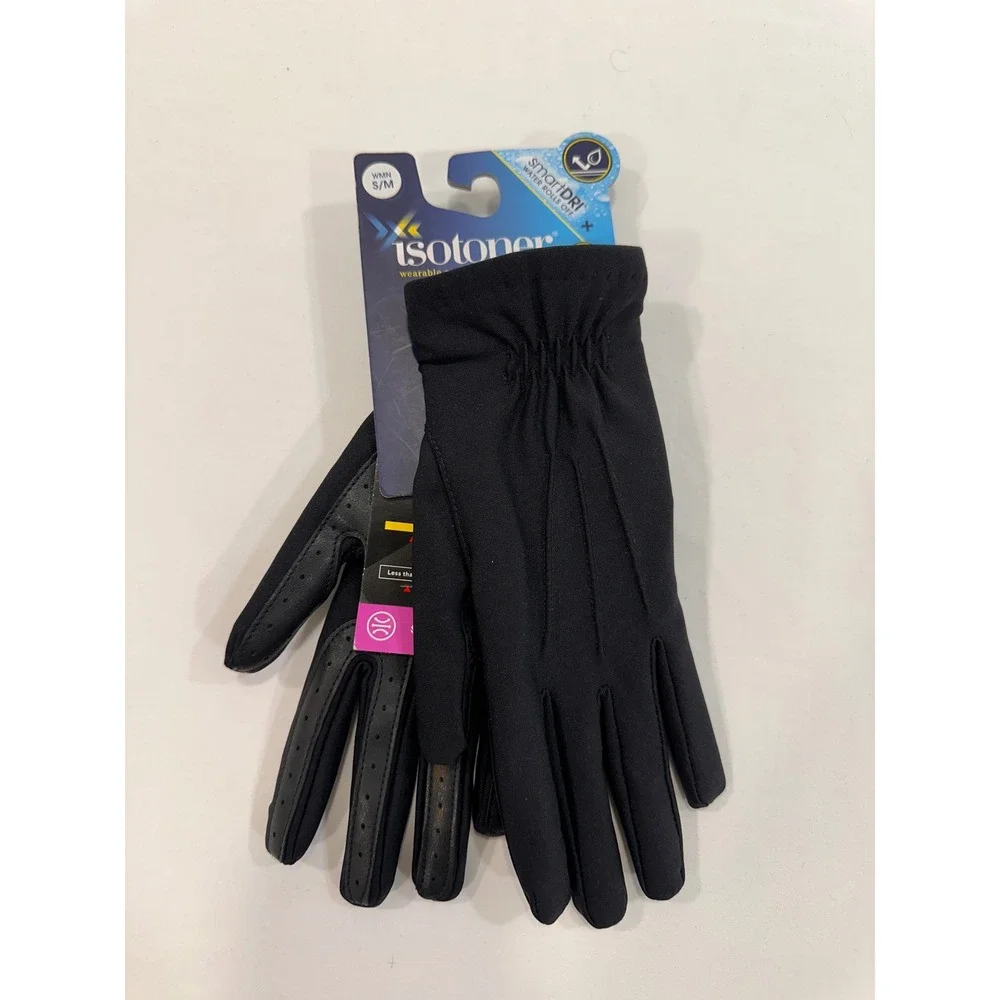 Isotoner smartDRI smartTouch Gloves Women S/M Black Thinsulate‎