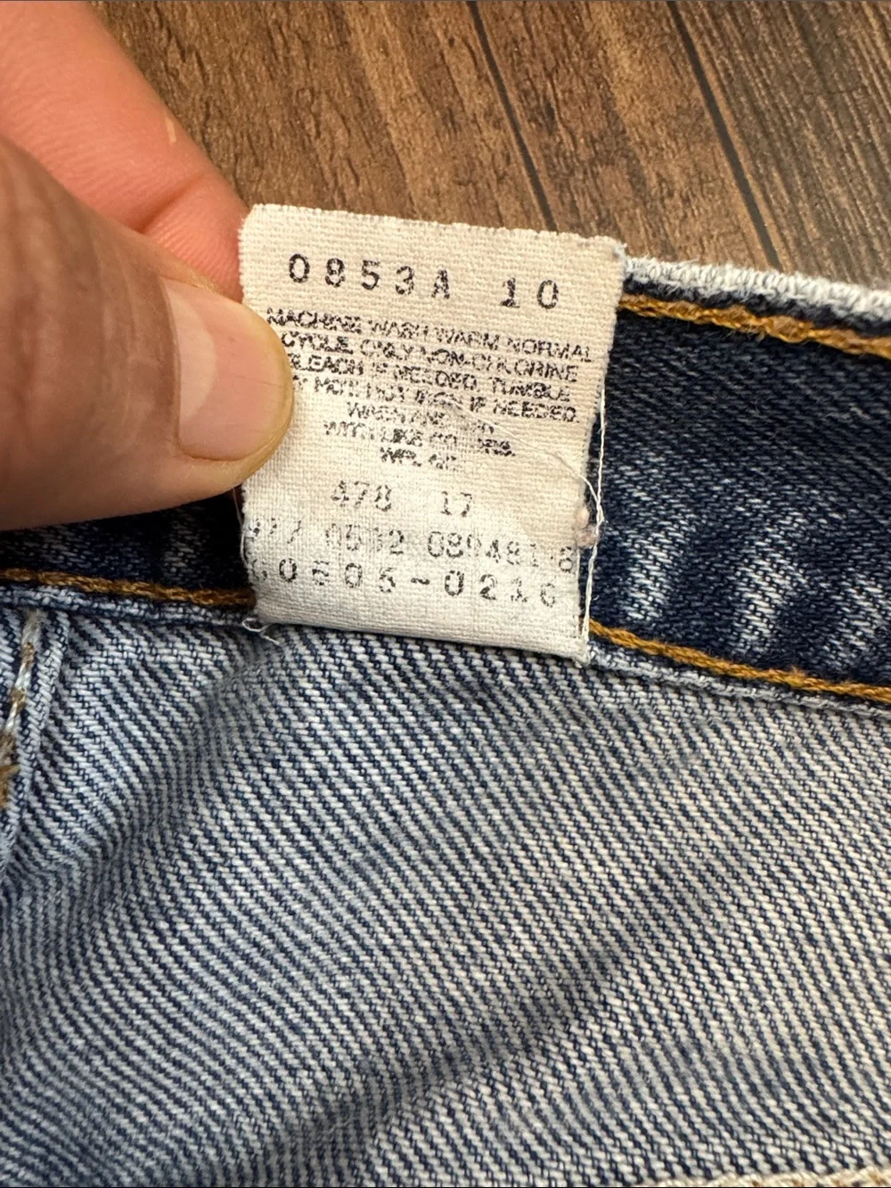 Levis authentic vintage