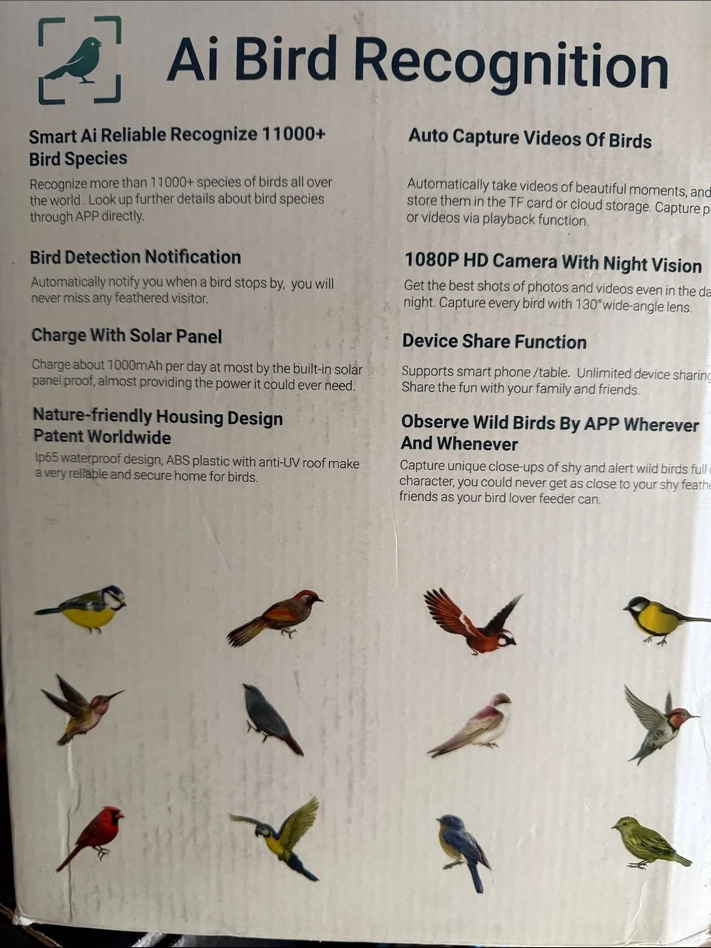 Bird Feeder smart remote