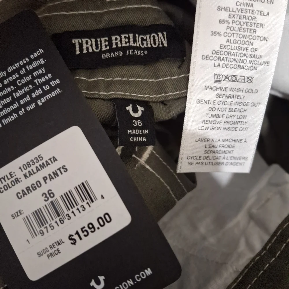 True Religion new mens