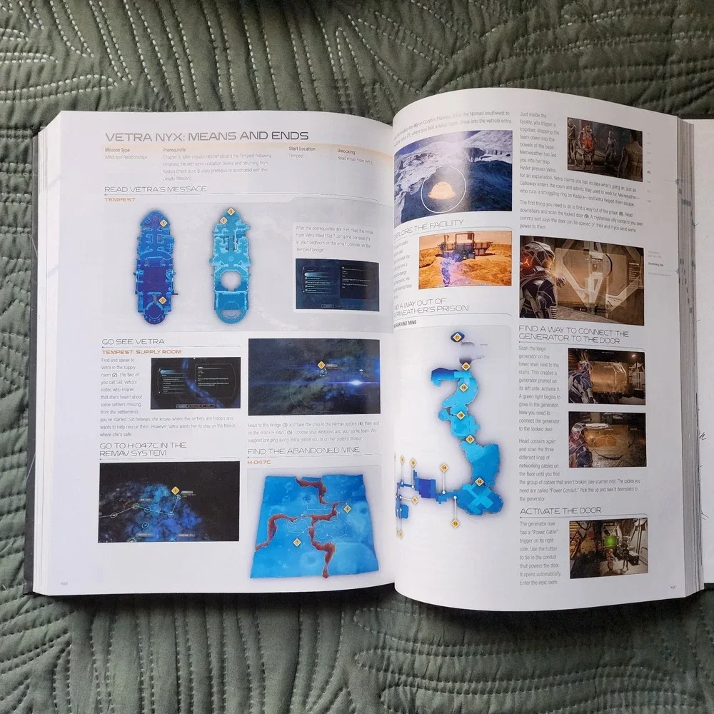 Mass Effect Andromeda Collectors Edition Guide Hard Cover