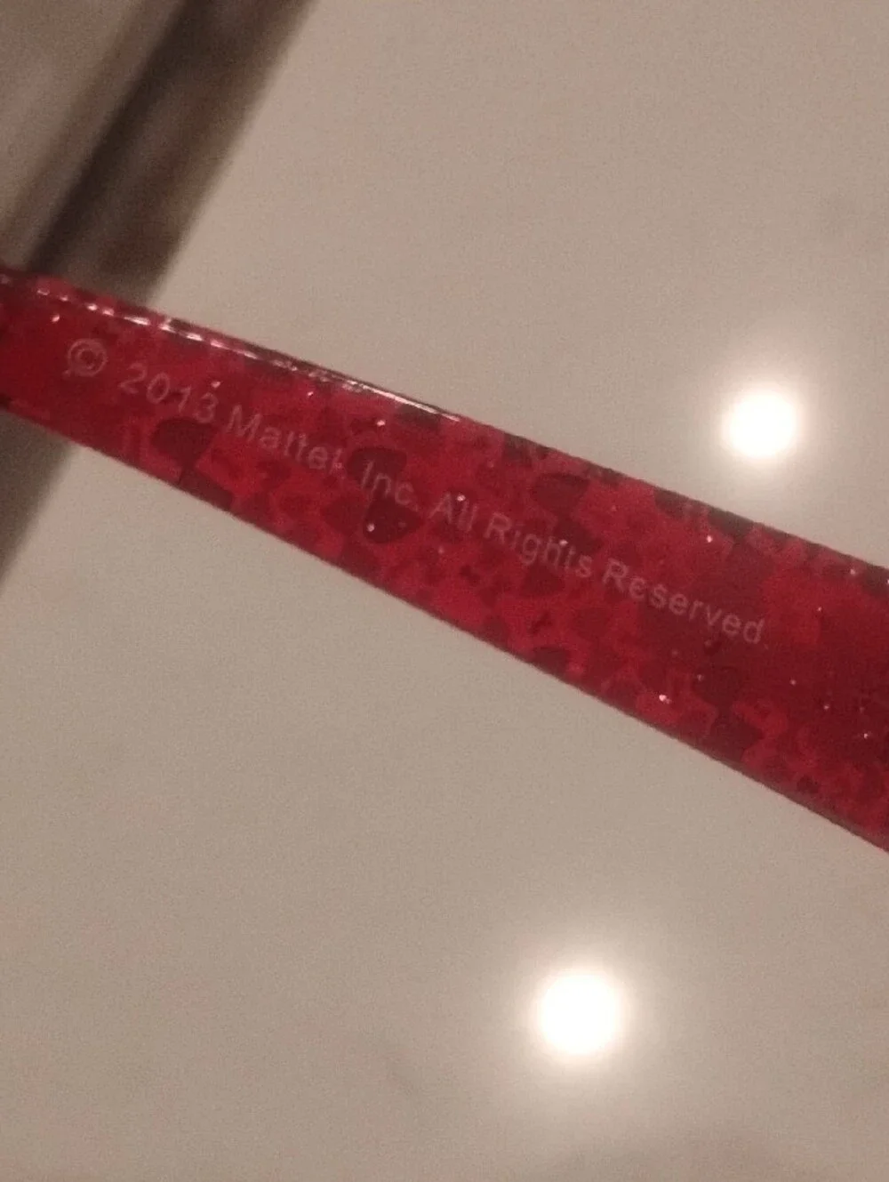 Barbie bright red