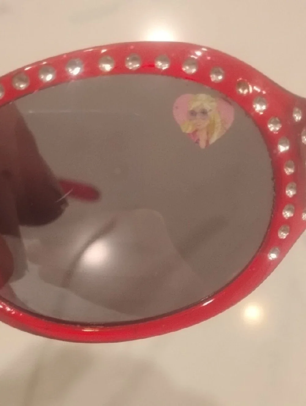 Barbie bright red